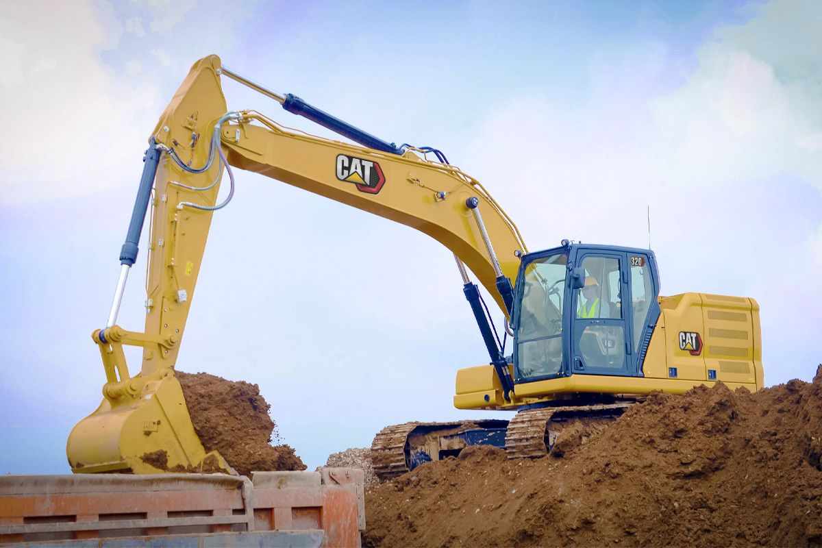 CAT Medium Excavators : 320 – Tier 4 / Stage V